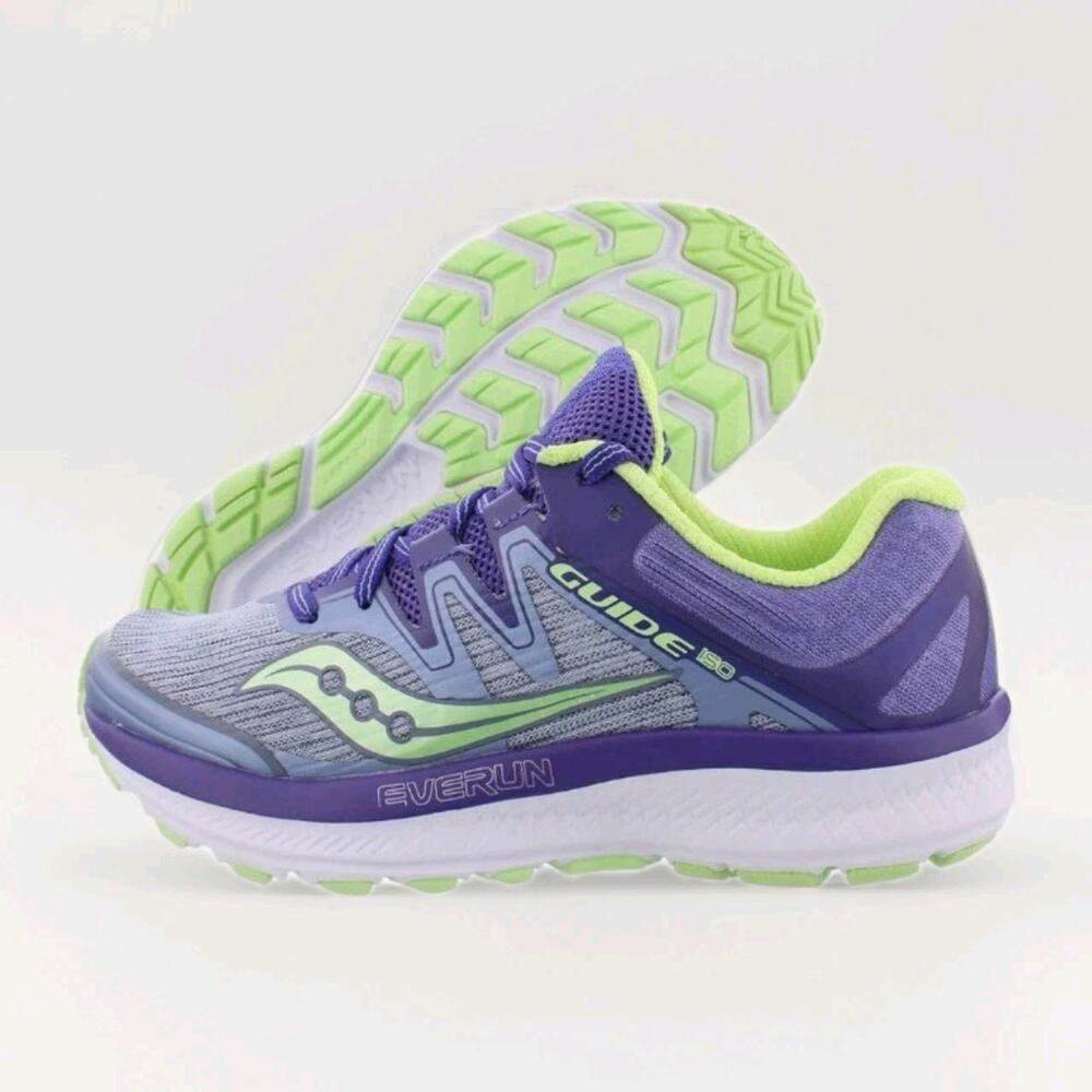 Saucony Guide ISO Womens 9 Running Shoe Athletic Sneaker S10416-1 Purple Outdoor - Picture 2 of 16